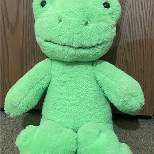 Spring Green Frog Stuffed Animal Build-A-Bear Plush